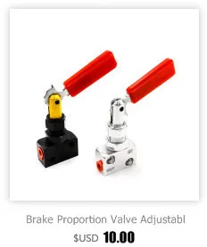 CNSPEED Brake Proportion Valve Adjustable Prop Brake Bias Adjuster Racing Car Lever Type YC100630