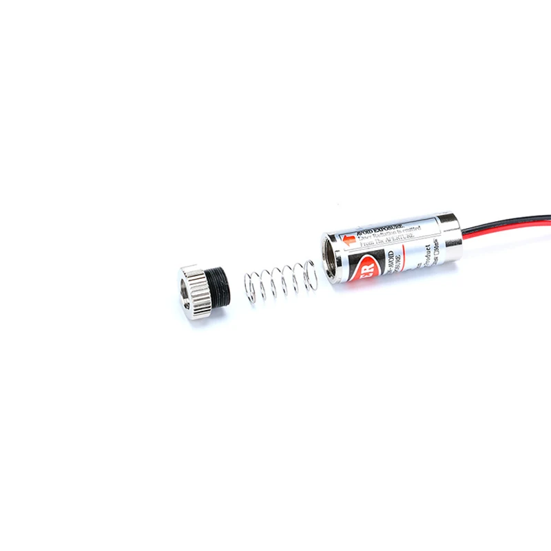 Laser Module 650nm 5mW Red Point / Line / Cross Laser Module Head Glass Lens Focusable Focus Adjustable Laser Diode Head Industrial Class