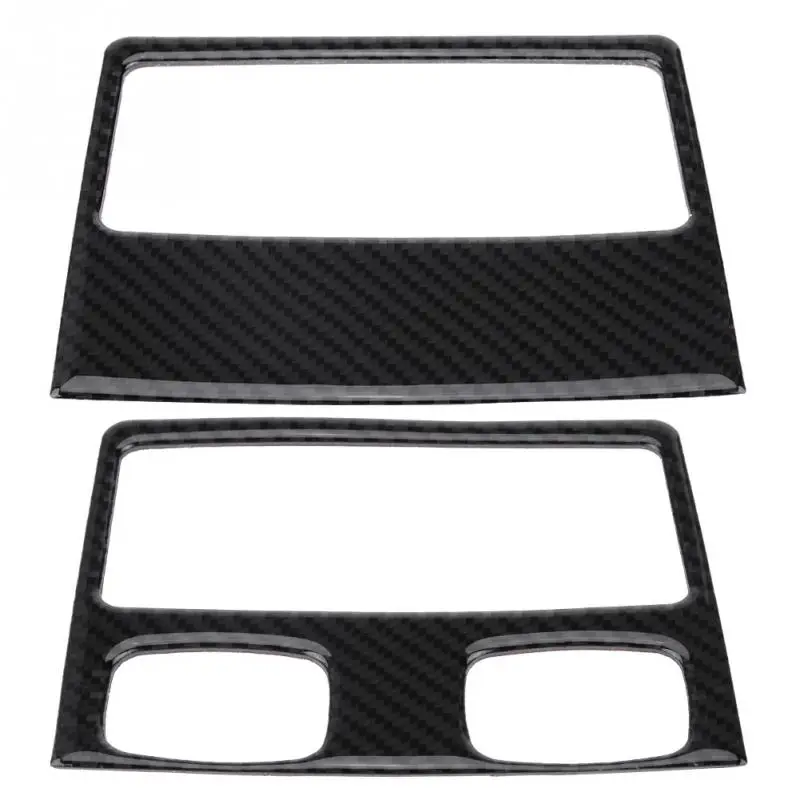 

Carbon Fiber Car Air Conditioner Outlet Cover Trim Frame Sticker for BMW E90 3 Series 2005 2006 2007 2008 2009 2010 2011 2012