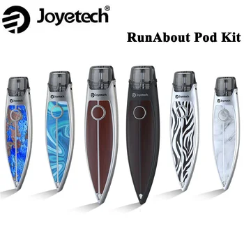 

Original Joyetech Runabout Pod Kit 480mah Battery 2ml Pod Cartridge Yacht Style Electronic Cigarette Vape Pen Kit VS Minifit