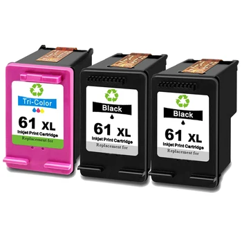 

HP61XL 61XL Ink Cartridge 3 pcs for Envy 4500, 4501, 4502, 4503, 4504, 4505 Envy 5530, 5531, 5532, 5534, 5535, 5539