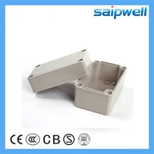 IP66 ABS водонепроницаемый Монтажная распределительная коробка для распределения электричества корпус 80*130*85 DS-AG-0813-1