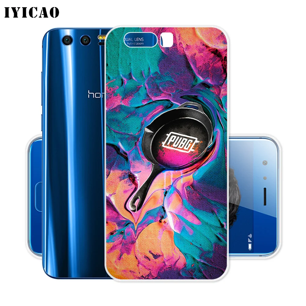 Мягкий силиконовый чехол IYICAO PUBG для Huawei Y9 Y7 Y6 Prime 2018 Honor 8C 8X 8 9 10 Lite 7X 7C 6A 7A Pro