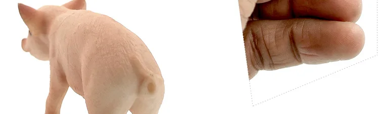 Simulation Baby Elephant Pig Mouse Hippo Chimpanzee Polar bear Rhinoceros cattle leopard Chinchilla cow animal figures model toy