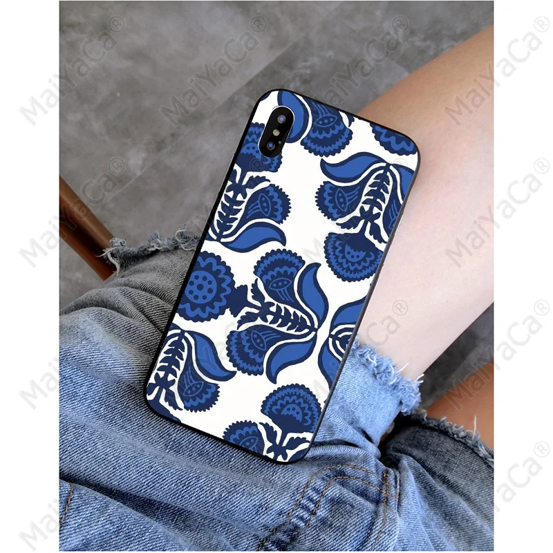 Blue white texture