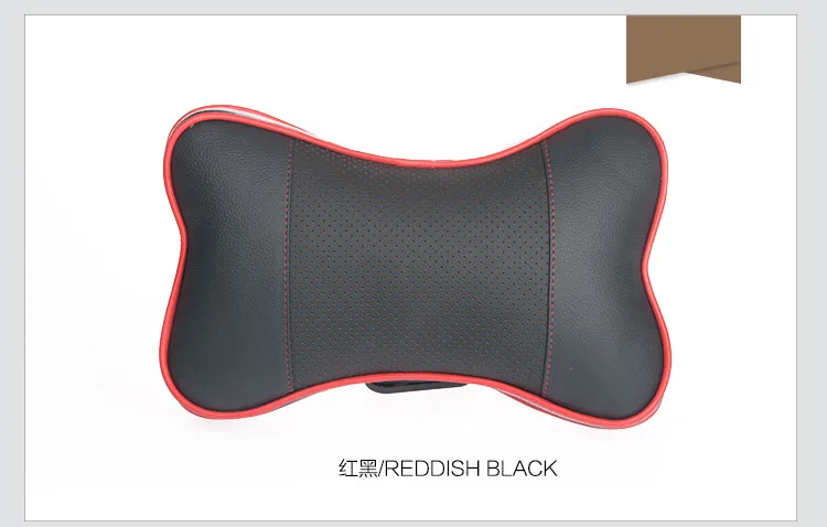 1 шт., Высококачественная Автомобильная подушка для шеи из искусственной кожи, подголовник, поддержка шеи, подушка для защиты шеи, подушки для сиденья