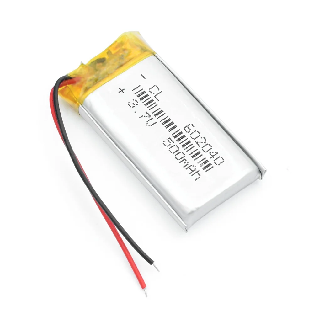 3,7 V 500mAH 602040 полимерный литий-ионный/литий-ионный аккумулятор с печатной платой для dvd gps mp3 mp4 PSP, PDA Smart Watch