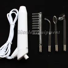 Высокая частота ухода за кожей угревая сыпь поверхностьные дефекты лечения Красота оборудование с 4 фиолетовый оранжевый лучевые электроды