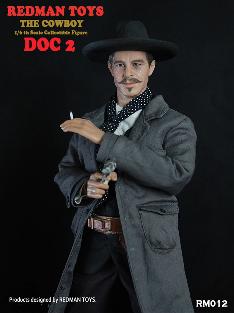 

For Collection RM012 1/6 Scale 1/6 REDMAN TOYS Collectible Figure The COWBOY DOC 2 Figure doll Toy full set