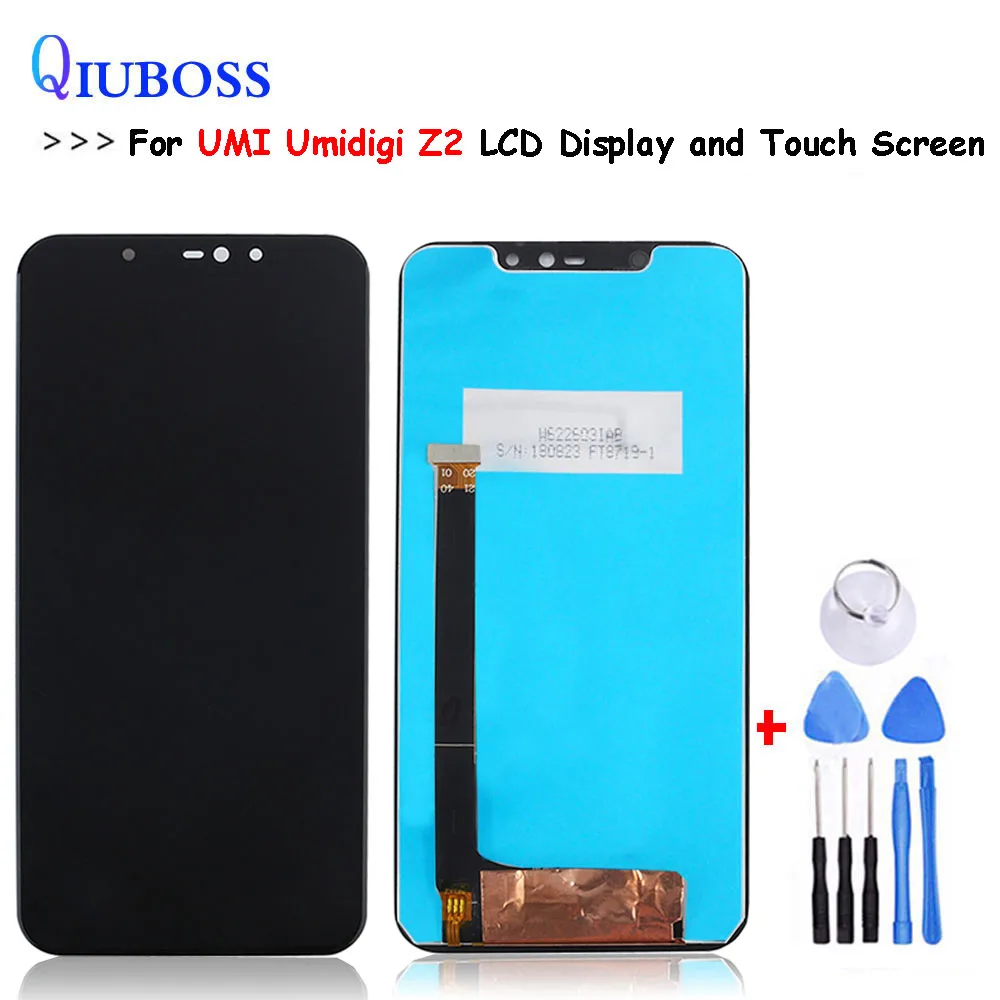 

For UMI Umidigi Z2 LCD Display +Touch Screen Assembly Digitizer Replacement For Umi Z2 pro LCD Display free Tools