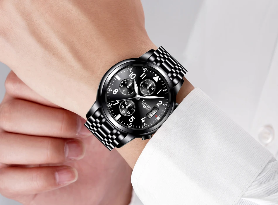 clock black