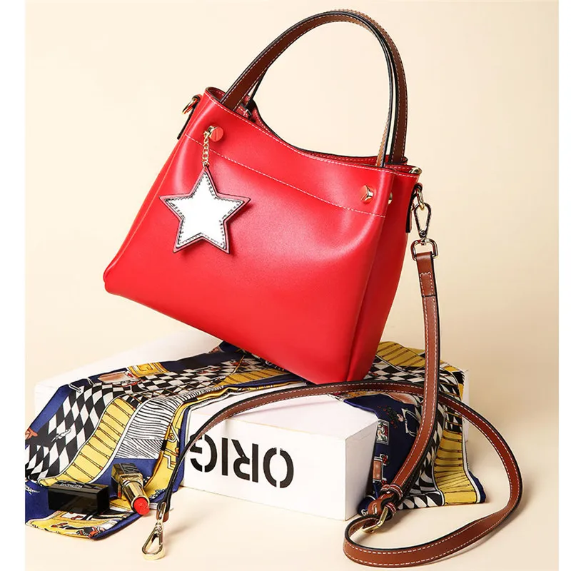 

milk bear brand women composite bag long strap shoulder designer leather handbags large capaity bag for new style