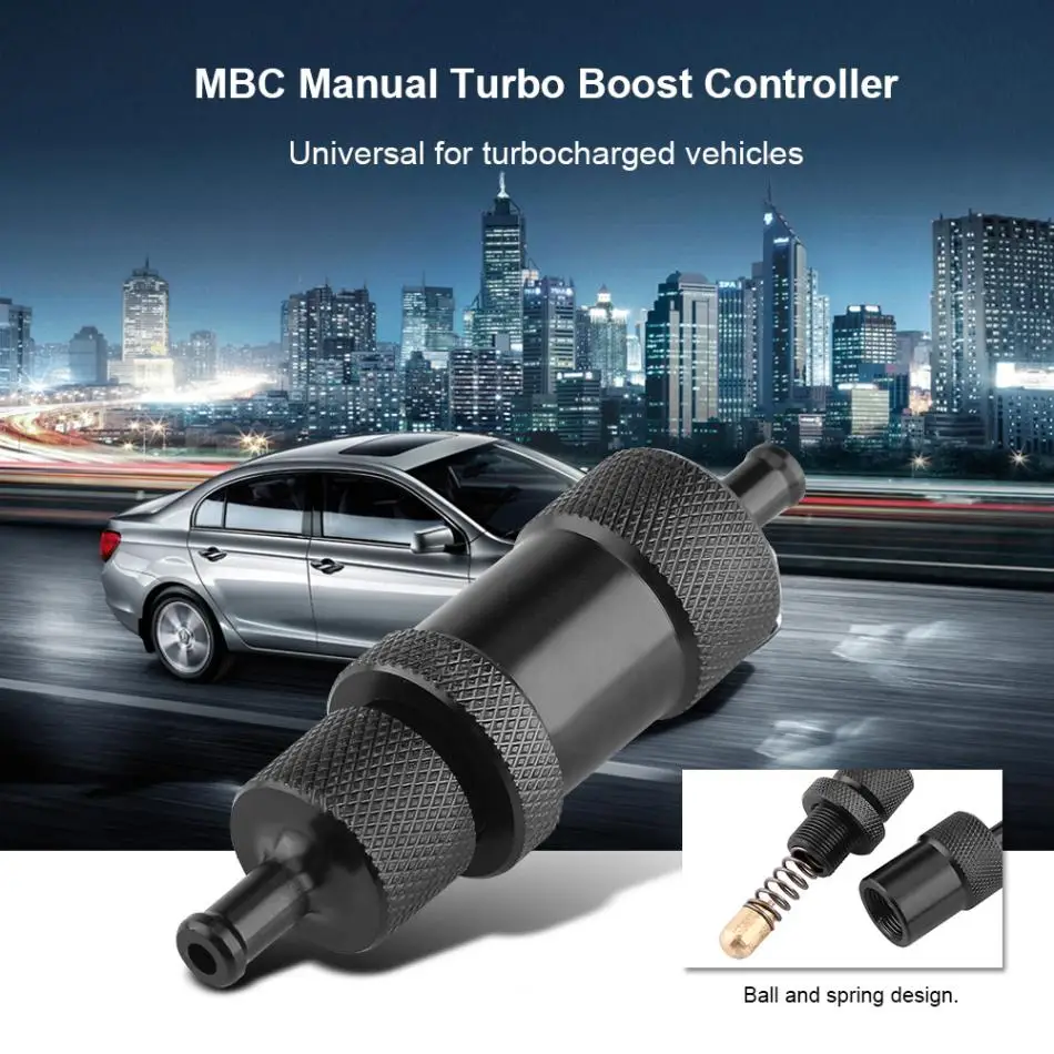 

Car Universal Manual Boost Controller Aluminum Alloy Adjustable MBC Manual Turbo Boost Controller For Turbocharged Car-Styling