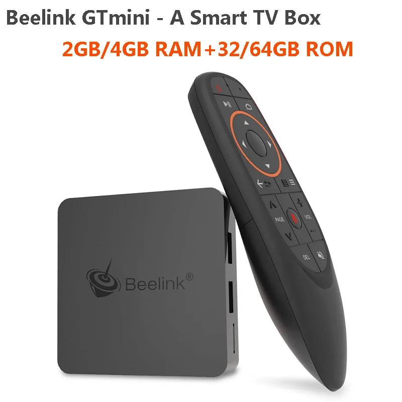 

Beelink GT1 MINI GTmini A Smart TV Box Android 8.1 Amlogic S905X2 Voice Remote Set Top Box 4K 1000M Bluetooth Media Player