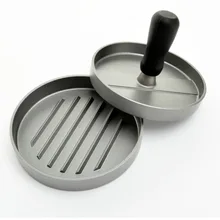 Kunststoffgriff manuelle hamburger meat Single-loch nicht-stick lebensmittelqualität form Patty