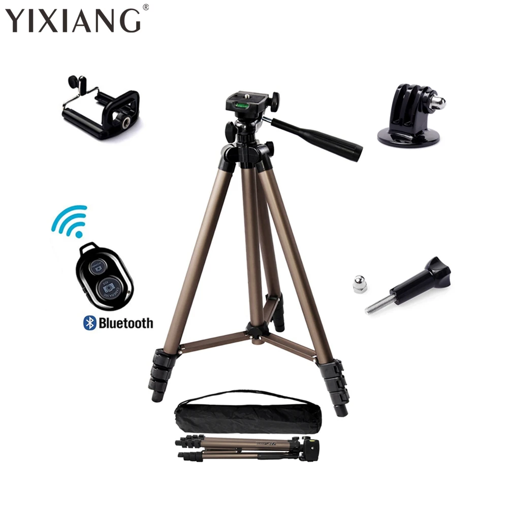 Штатив для камеры YIXIANG 5 в 1 штатив из алюминиевого сплава с рычагом Canon Nikon Sony gopro
