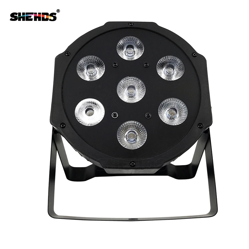 

8pcs/lot Fast Shipping Disco DJ Mega Tri Par Profile Bright Stage LED Wash Light RGB Color Mixing 7x9W