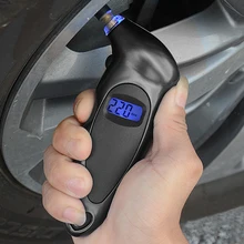 ЖК-датчики цифровой контроль давления в шинах pneu измеритель давления в шинах Автомобильный манометр для kia sportage