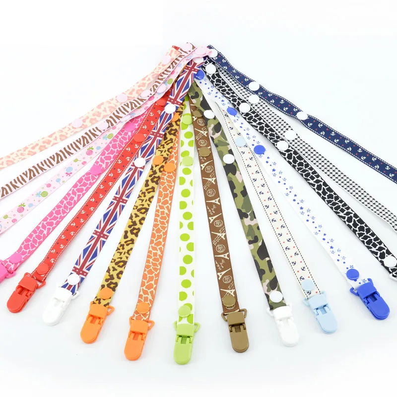 

Baby Pacifier Clip Soother Holder Pacifier Chain Dummy Clip Nipple Holder For Nipples Children Teether Anti-drop Rope
