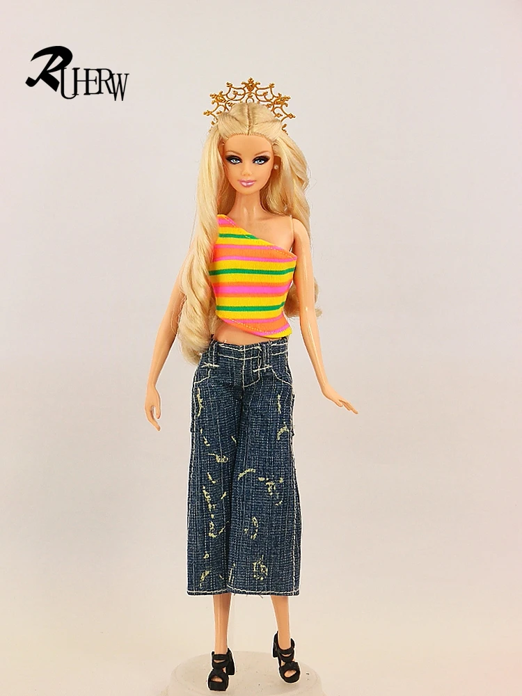 5 шт./лот, модная красивая одежда для куклы Барби, 5 стилей, Повседневное платье для вас