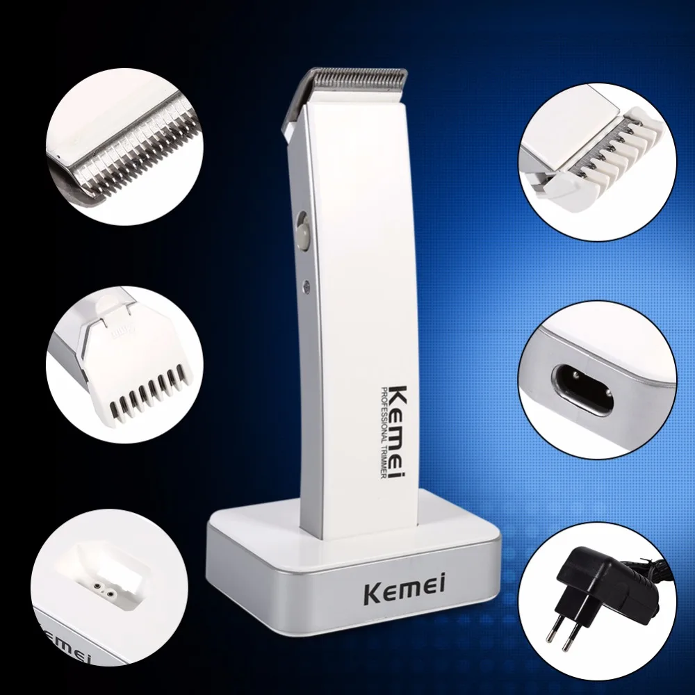 Kemei, профессиональная машинка для стрижки волос, электрический триммер для волос, мощный станок для бритья волос, электрическая бритва для стрижки бороды