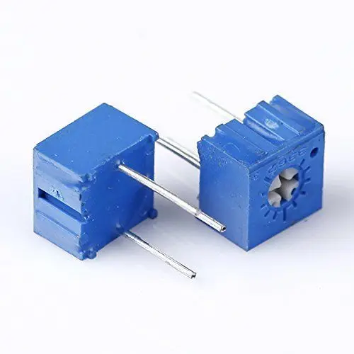 

5 Pcs 3362P-201 3362 P 200 ohm High Precision Variable Resistor Potentiometer