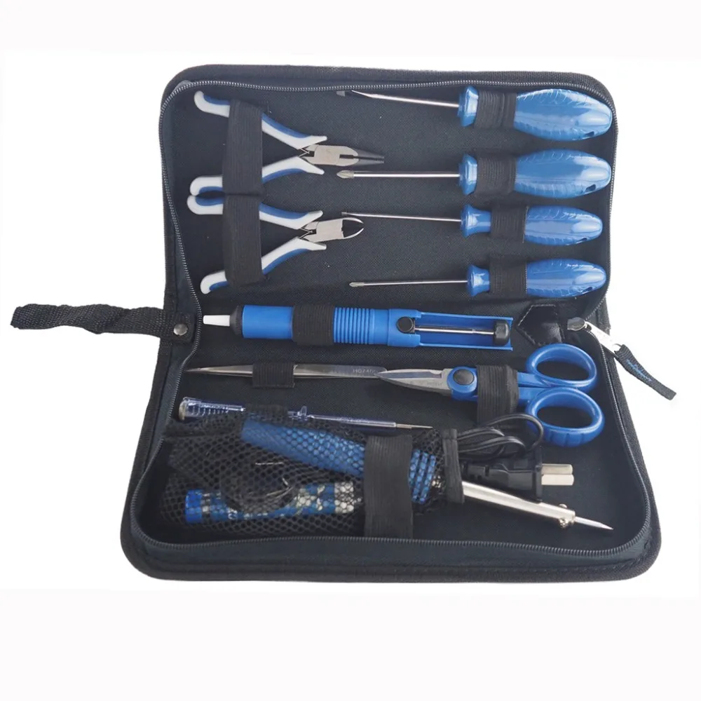 

High Quality H01000 13 Pcs Electronics Repair Kit Multi-Function Screwdriver Set Household Electrical Maintenance Hand Tools