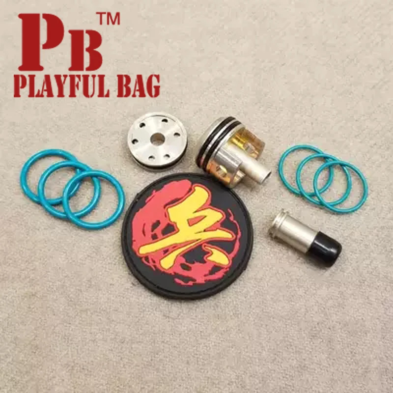 

Jinming4 generation J8 generation M4 water gun wave box modified material to tap the head of the cylinder head and push the nozz
