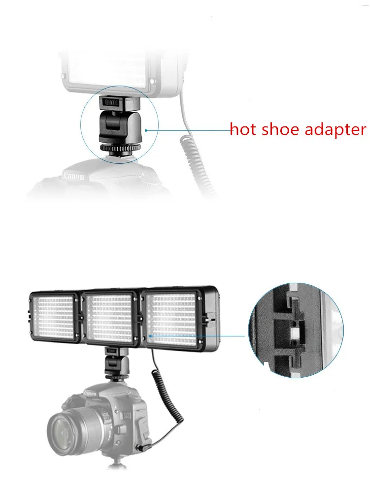 Viltrox LL-162VB Профессиональная Регулируемая яркость телевизор Свадьба speedlite вспышка свет заполняющий свет светодиодный для DSLR камер