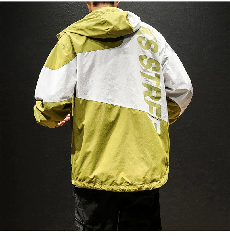 Jackets Men Jacket Spring And Autumn Fashion Bomber Pilot Zipper Coat Men Hip Hop  (9)