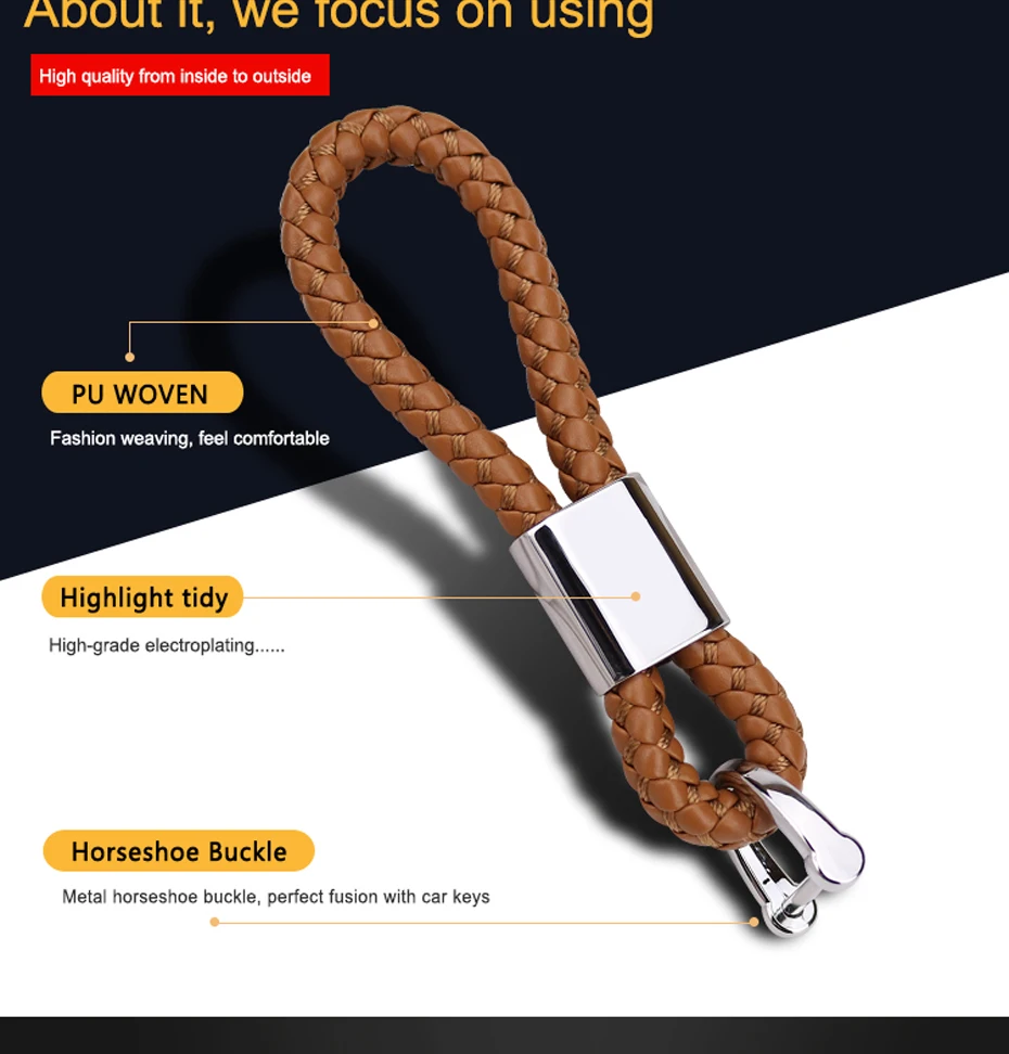 Car Key Chain Rings (7)
