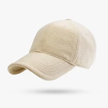 Новая модная однотонная шерстяная бейсболка с ремешком на спине, Женская Регулируемая зимняя теплая шапка, chapeu bone gorras planas, горячая Распродажа