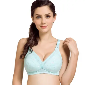 

Maternity Bra Nursing Bras Feeding For Pregnant Women Flower Lace Underwear Front Closure Wire Free Bra Newest