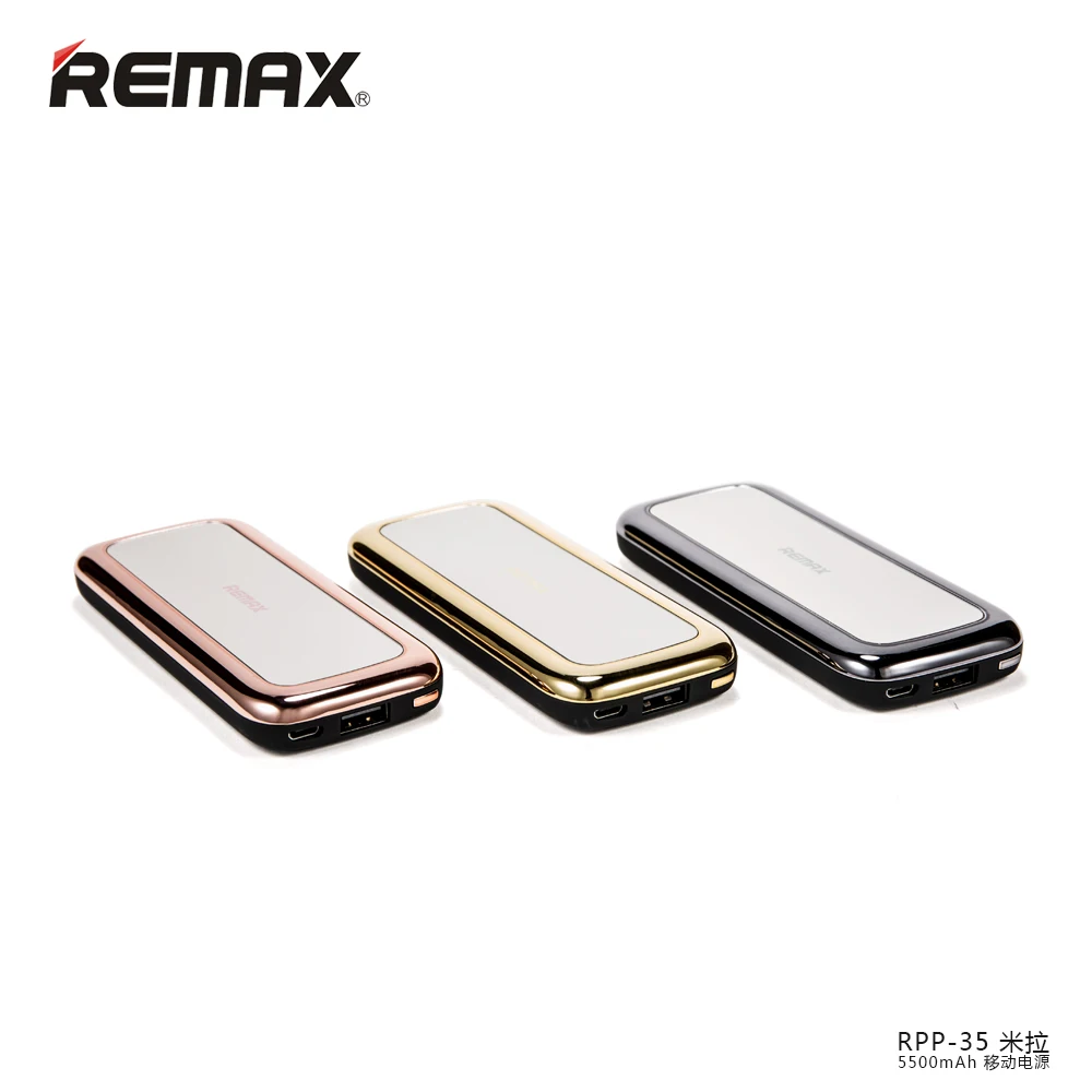 Remax RPP 35 5000mAh Protable Power Bank Charge External Battery Mobile