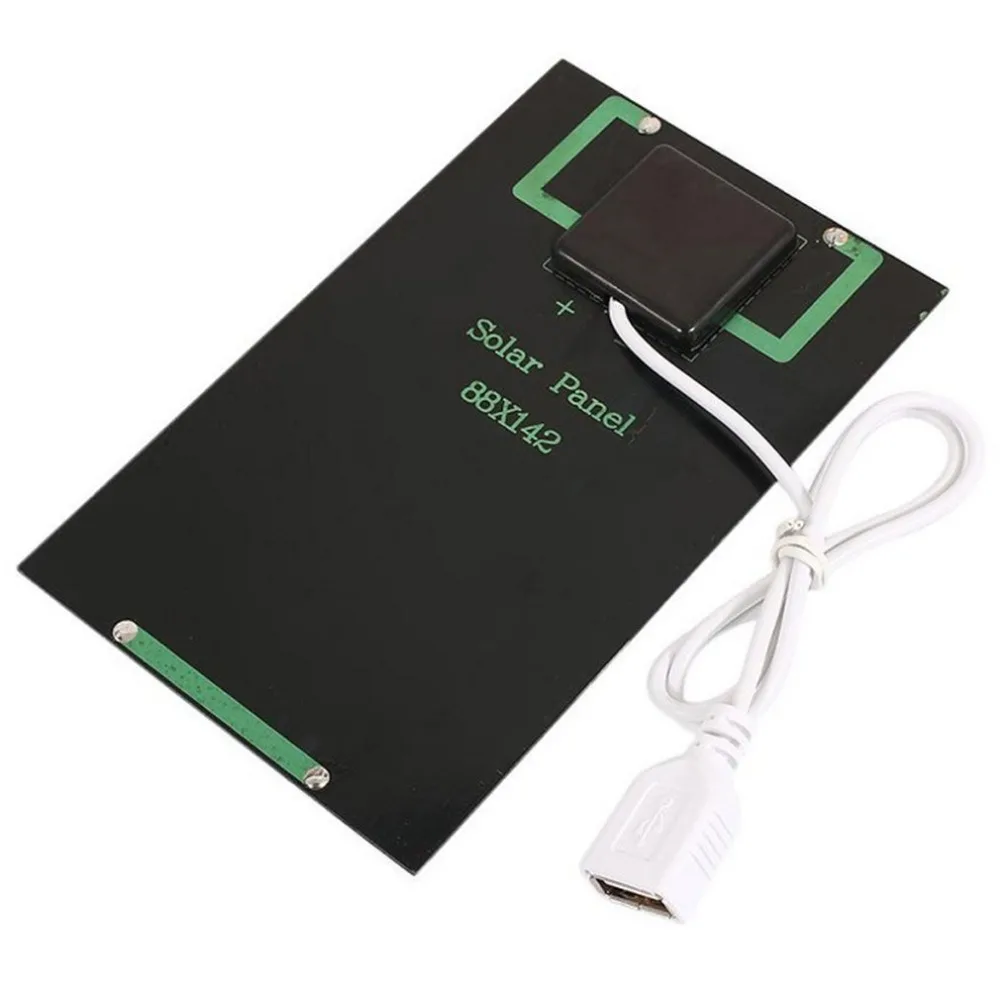 5W 5V Solar Panel Battery Charger DIY Solar Module with