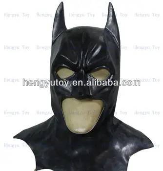 

Soft Latex rubber Scary Costume Halloween Deluxe Batman Party masks
