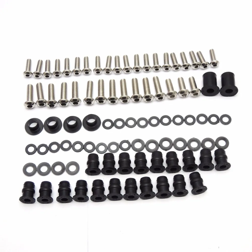 

For Kawasaki 2002 2003 ZX9R ZX 9R Motorcycle Fairing Bolt Screw Fastener Nut Washer 2002-2003 ZX-9R