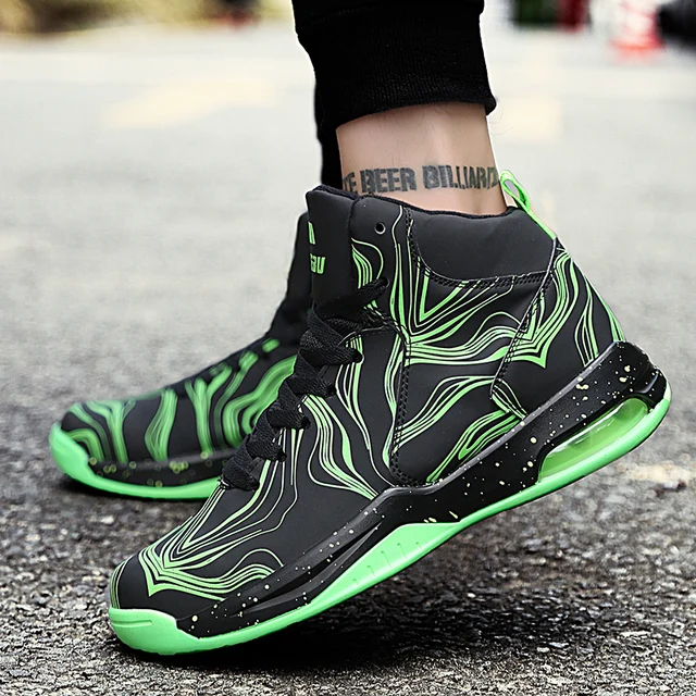 fluro basketball shoes