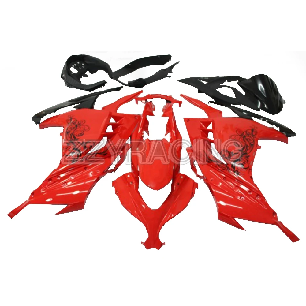 

Injection Fairings Kits for Kawasaki EX300R 2013 - 2017 Year Complete ABS Plastic Motorcycle Bodykit Panels Kits Red Hulls Cover