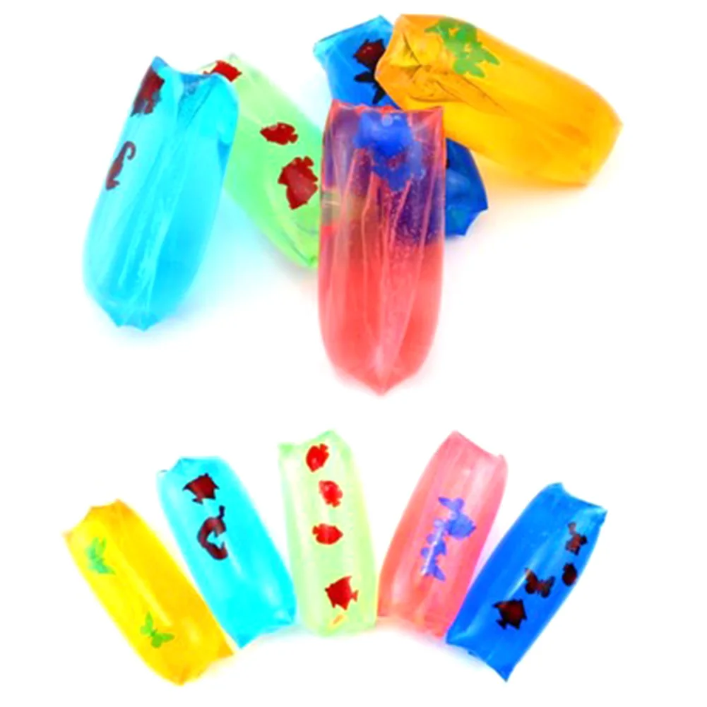

Color Random Snake Sea Slipper Water Wiggler Water Fidget Sensory Tactile Autism Trick Toys Creative Can't Catch For Kids