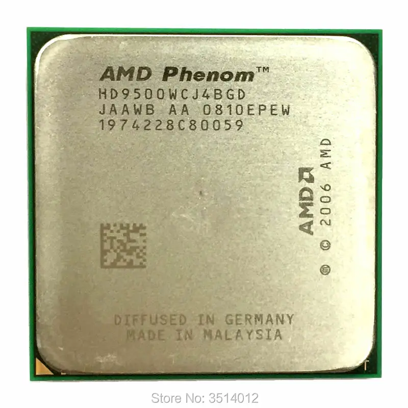 Четырехъядерный процессор AMD Phenom X4 9500 2 ГГц Разъем AM2 + HD9500WCJ4BGD | Компьютеры и офис