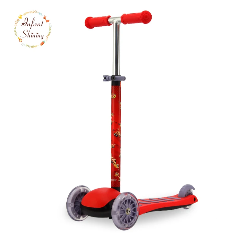 

Infant Shining Mini Scooter 3-9 Years Old Flashing Wheel Children Outdoor Toys Baby Tricycle Wheels Kid Bike Slide Ride On Toy