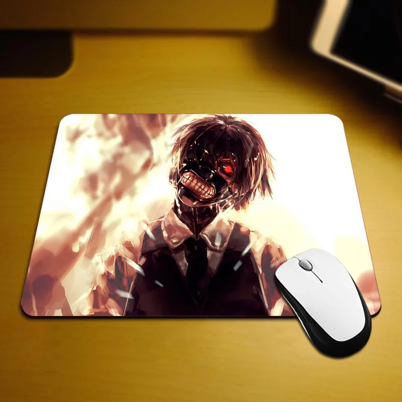 MaiYaCa маска Kaneki Коврик Для Мыши Компьютерный ноутбук 18*22 см и 25*29 | Компьютеры офис