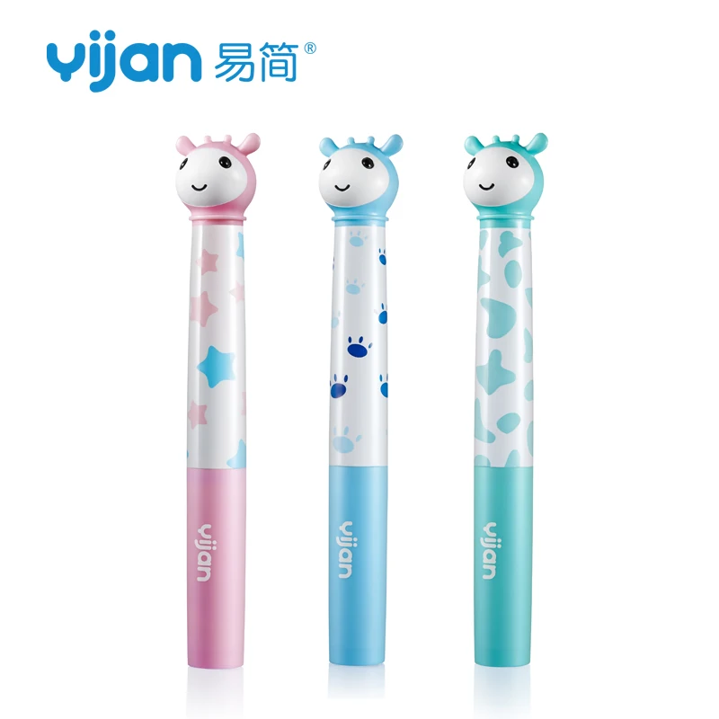 

Music Sonic Electric Toothbrushes for Children 3-8 years Washable Intelligent timing Silicone brush Soft Bristle Teeth Brush