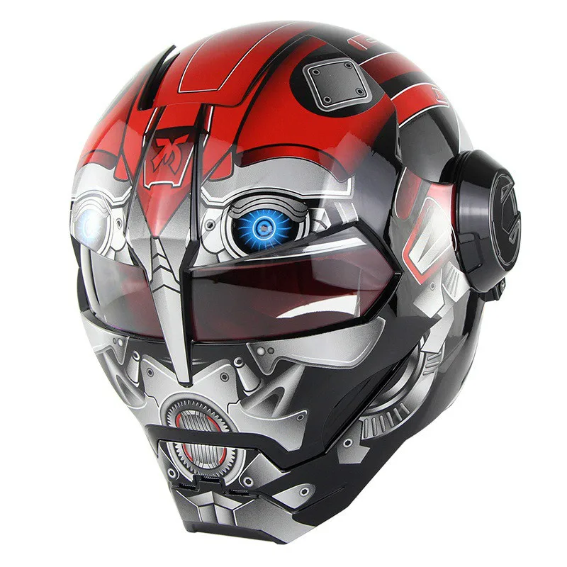 

ABS Motorcycle Helmet Personality Retro Flip Up Helmet Anti-fall Riding helmet Cross Country Helmet For Unisex