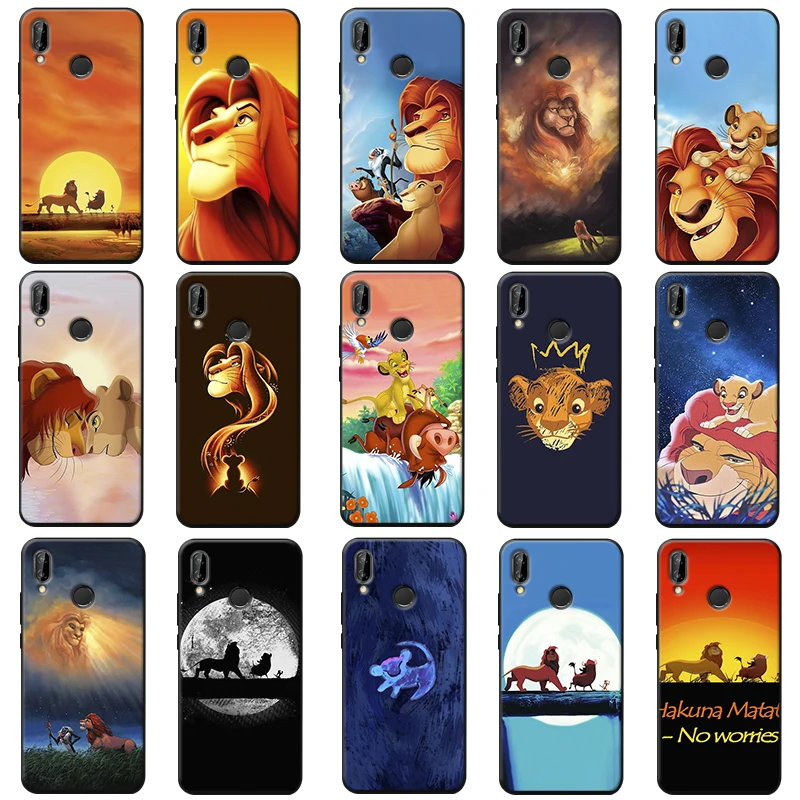 The Lion King Simba Animal Hakuna Matata Cartoon Soft Silicone Phone Case for xiaomi redmi note 7 k20 pro 5 6 4x 7a |
