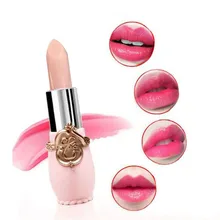 1 ПК прозрачный желе губная помада Волшебная температура изменить цвет бальзам для губ Макияж Прямая 80419