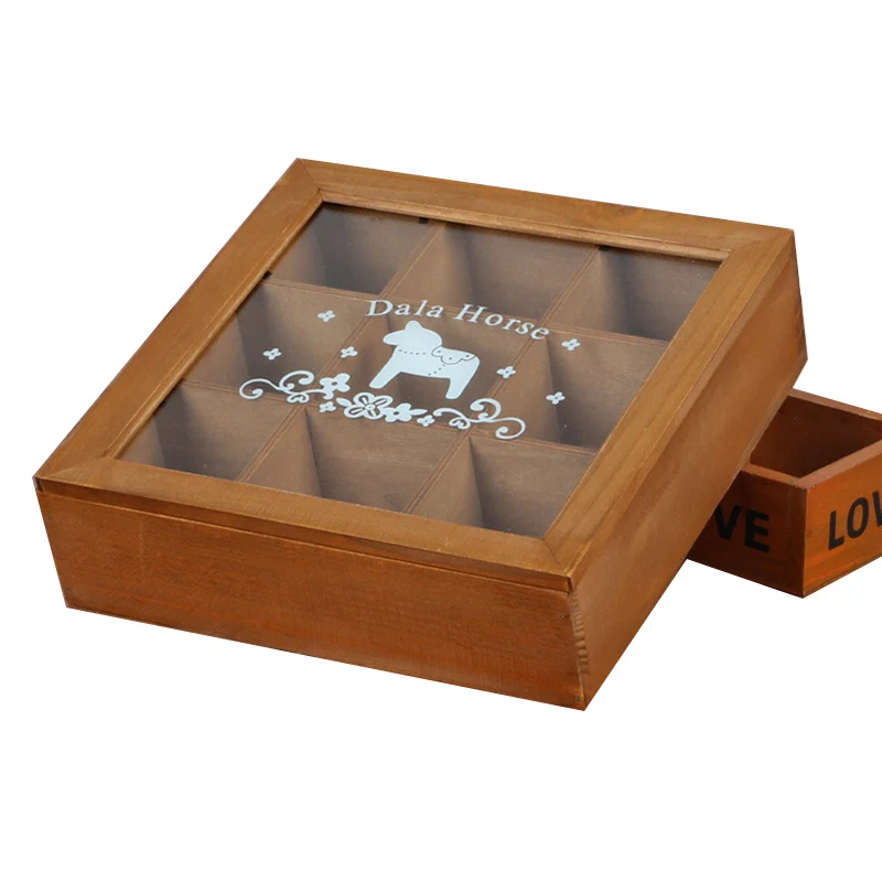 Koop Antieke Houten Tafel Opbergdoos Orgainzer Diversen Container Cosmetica Organisator Sieraden Magazijnstelling Woondecoratie