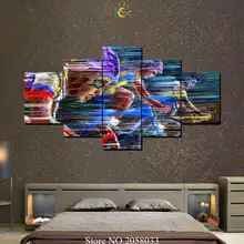 купить! 3-4-5 Шт. Абстрактные Езда Велосипеды Современного Искусства Стены Холст Печатные Картины HD