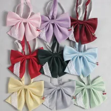 100 шт. японский и корейский JK галстук для костюма Cherry воротник сладкий прекрасный галстук бабочка